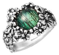 Anillo Giovanni Raspini Mujer MARGHERITE GARDEN in Plata Agata 11205/12